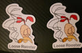 Vintage Loose Rooster Vinyl Sticker 2"x3"
